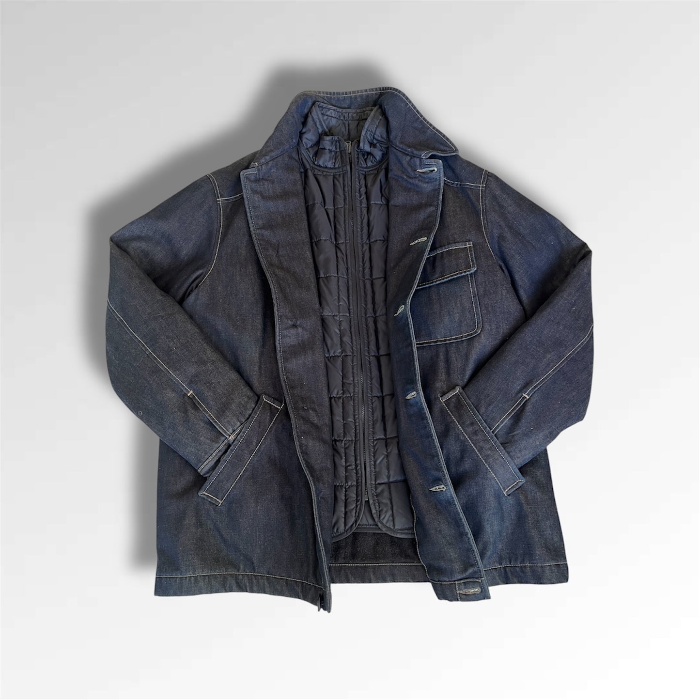 Vintage ARMANI JEANS Denim Jacket | L |